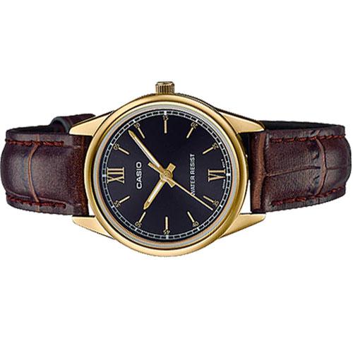 Đồng hồ nữ dây da Casio Anh Khuê LTP-V005GL-1B2UDF