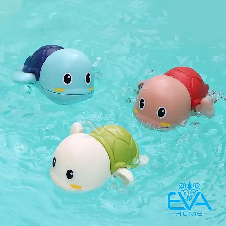 [HCM]Combo 3 Chú Rùa Văn Cót Biết Bơi Trong Nước Siêu Dễ Thương Cho Bé Chơi Trong Nhà Tắm Hoặc Bể Bơi Mini