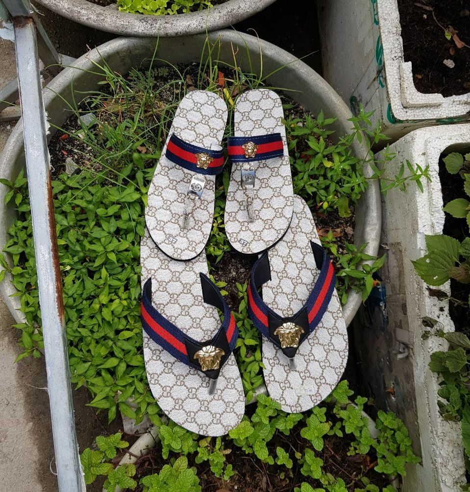 Dép nam và nữ ( đế gg kem mờ quai dù ) size từ 35 đến 43