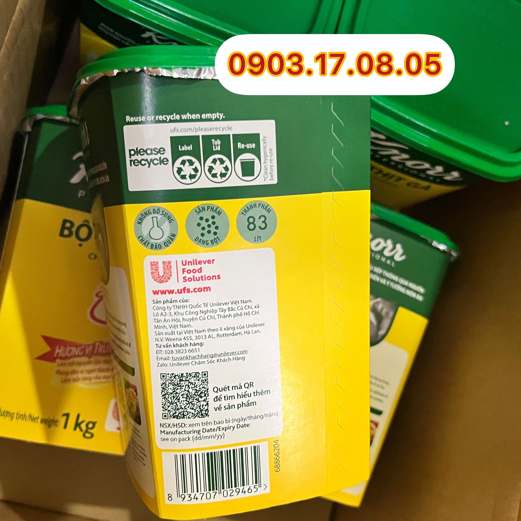 Bột thịt gà Knorr (1kg)