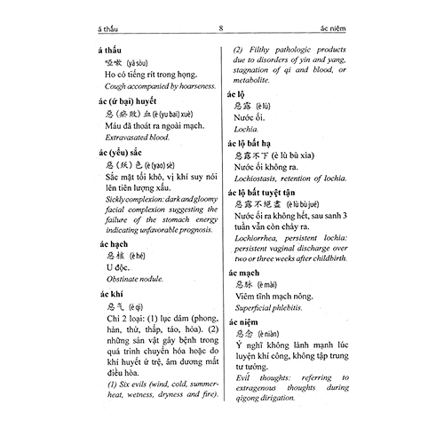 Sách - Từ Điển Đông Y Hán - Việt - Anh ( Tái bản)
