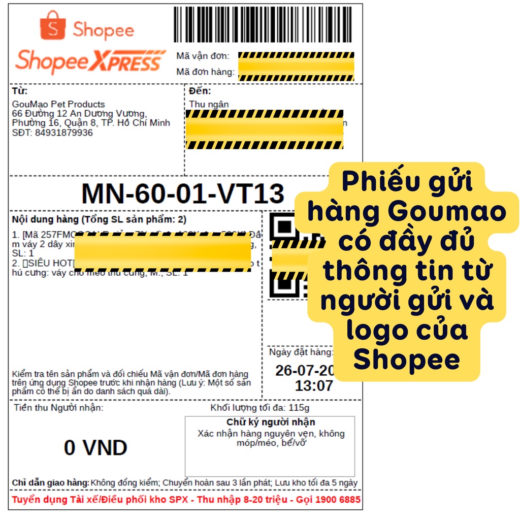 [Mã PET20K giảm 20K đơn 250K] Áo ba lỗ thể thao cho chó mèo