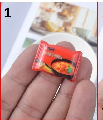 [HCM]Mô Hình Gói Mì Tôm Phụ Kiện Trang Trí [1 cái ]