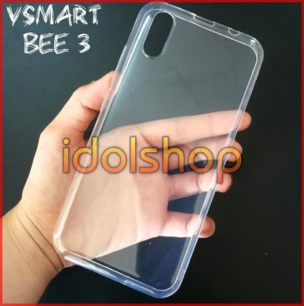 Ốp lưng silicon trong suốt Vsmart Bee 3