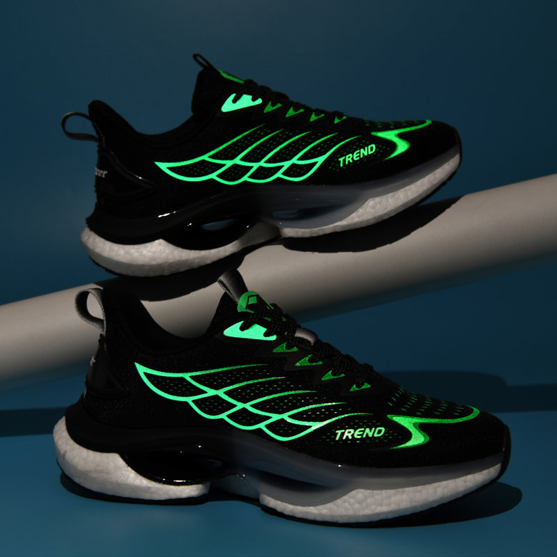 【STRONG DEER】Sneakers Unisex Fashion Shock Absorbing Marathon Running Shoes Sports Shoes Size：39-45