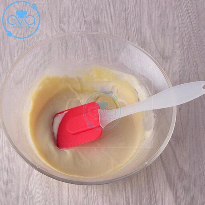 [HCM]Dụng Cụ Làm Bánh Cây Trộn Và Vét Bột Silicon Mềm