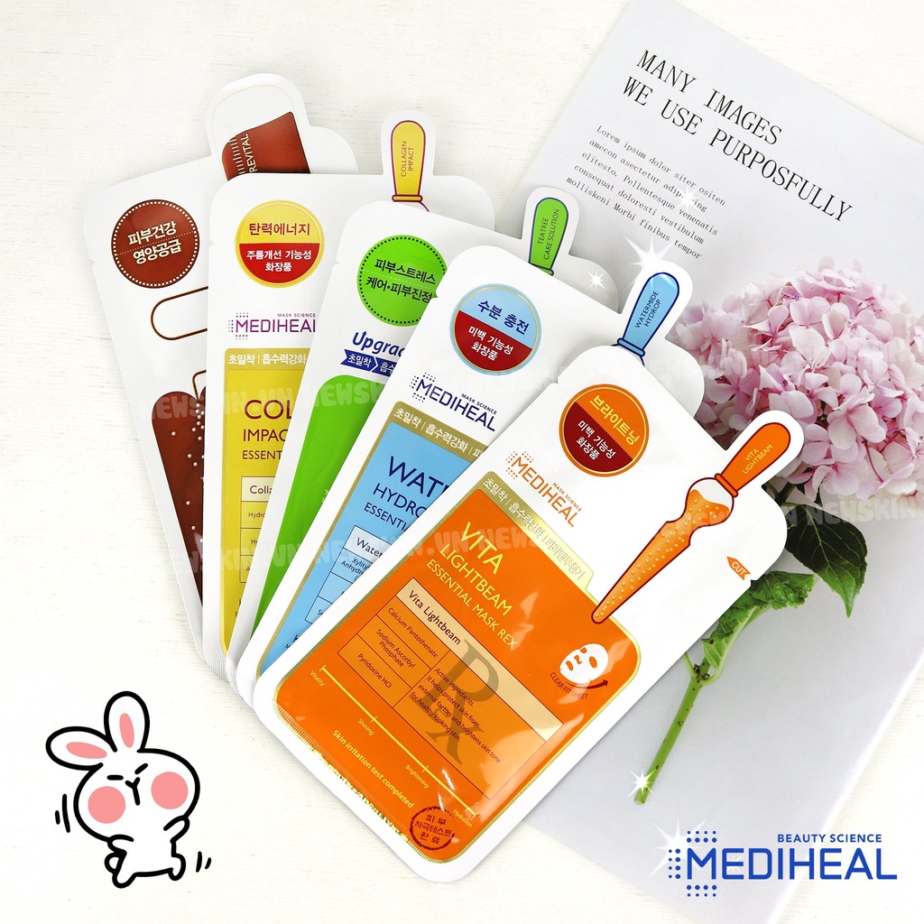 Mặt Nạ Giấy Dưỡng Da Mediheal Essential Mask Ex 25ml