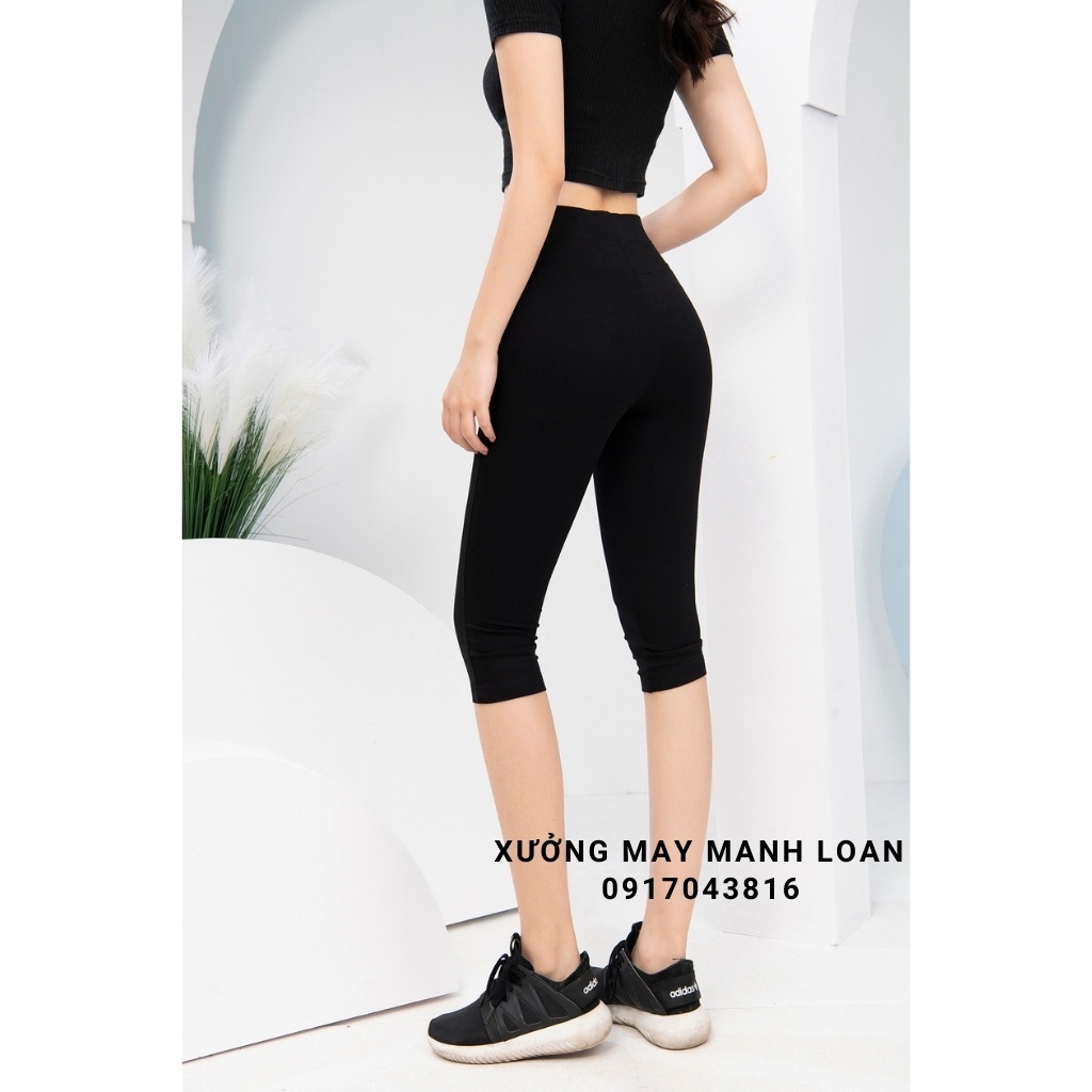 Quần Legging Ngố Lửng Qua Gối  Nữ BigSize