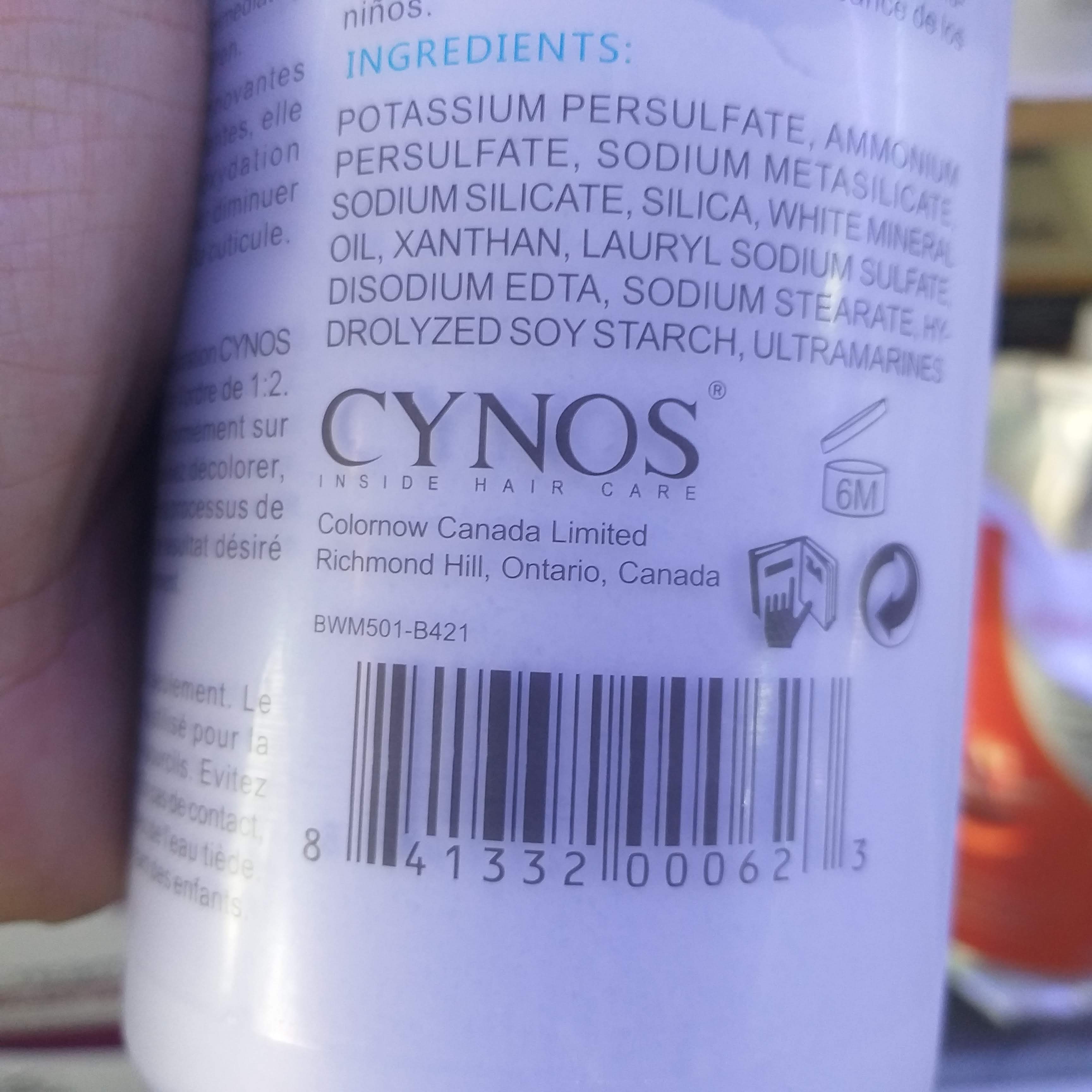 Bột tẩy tóc CYNOS 454g ( Canada )