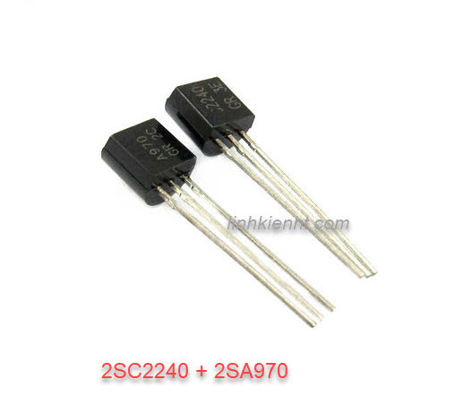Linh kiện 10 cặp a970 , c2240, 2sa970 ,2sc2240,c2240 transistor, 970 2240 cặp sò đệm ngon zin