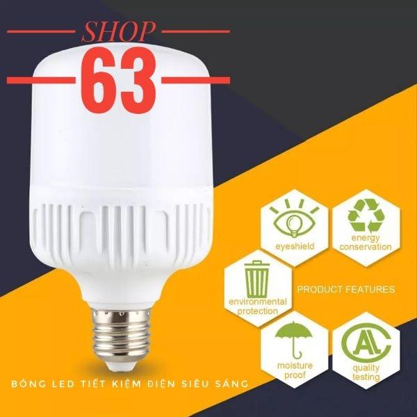 Combo 10 bóng led 5W - đèn bulb siêu sáng tiết kiệm điện