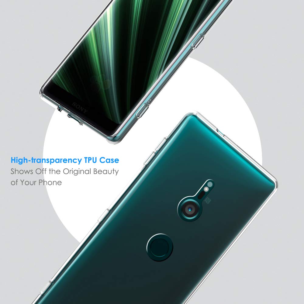 Ốp lưng Sony XZ3 silicon dẻo trong suốt