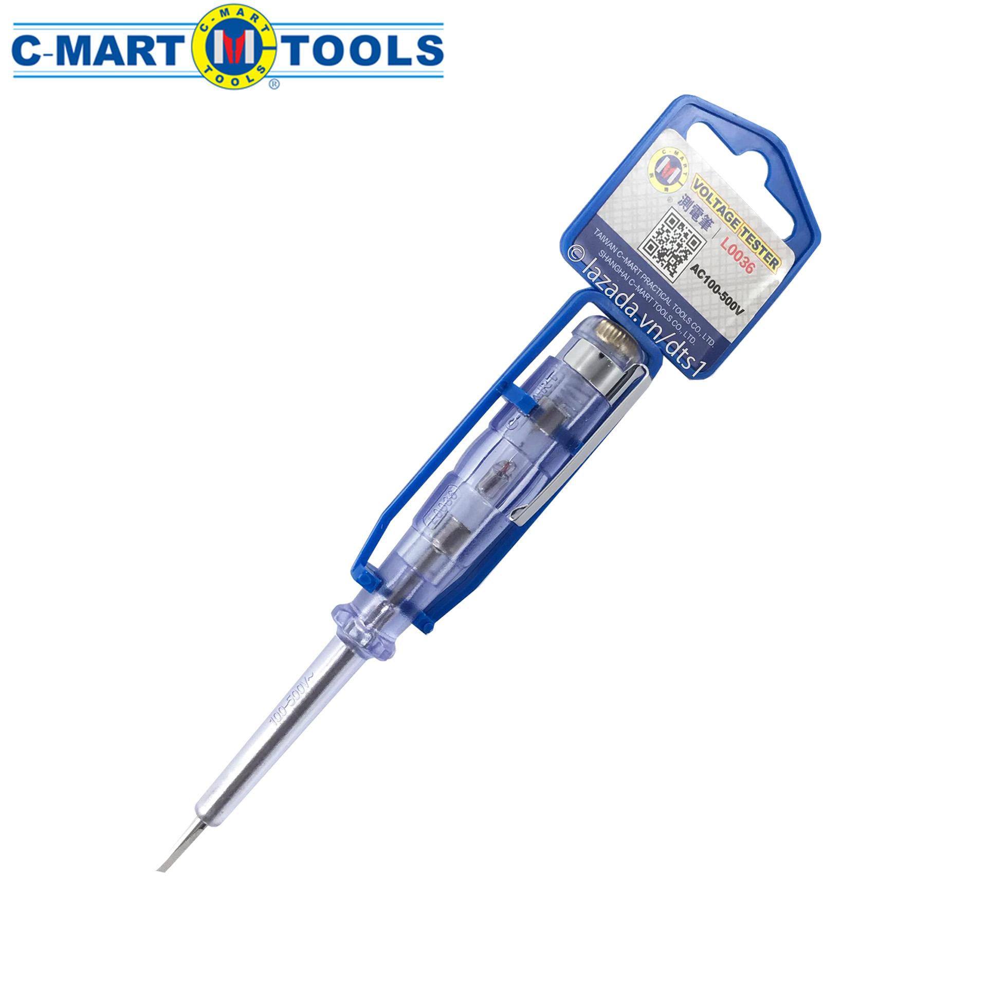 Voltage Tester AC100-500V 145mm C-Mart L0036