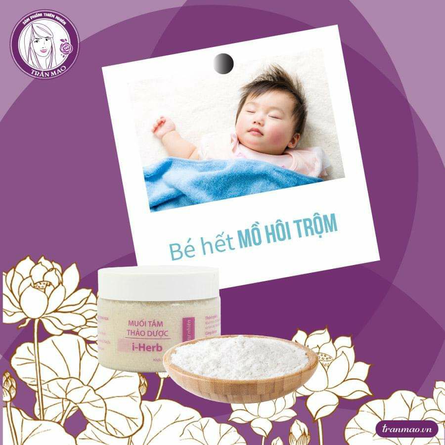[HCM]MUỐI TẮM THẢO DƯỢC I HERB (Muối Tắm Thảo Dược Trần Mao)