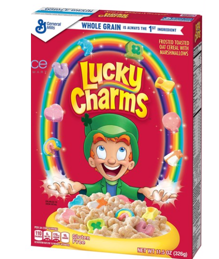 Ngũ cốc ăn sáng Lucky Charms 297g