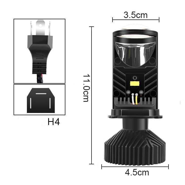 [RBHL2001] ĐÈN LED BI CẦU MINI T9