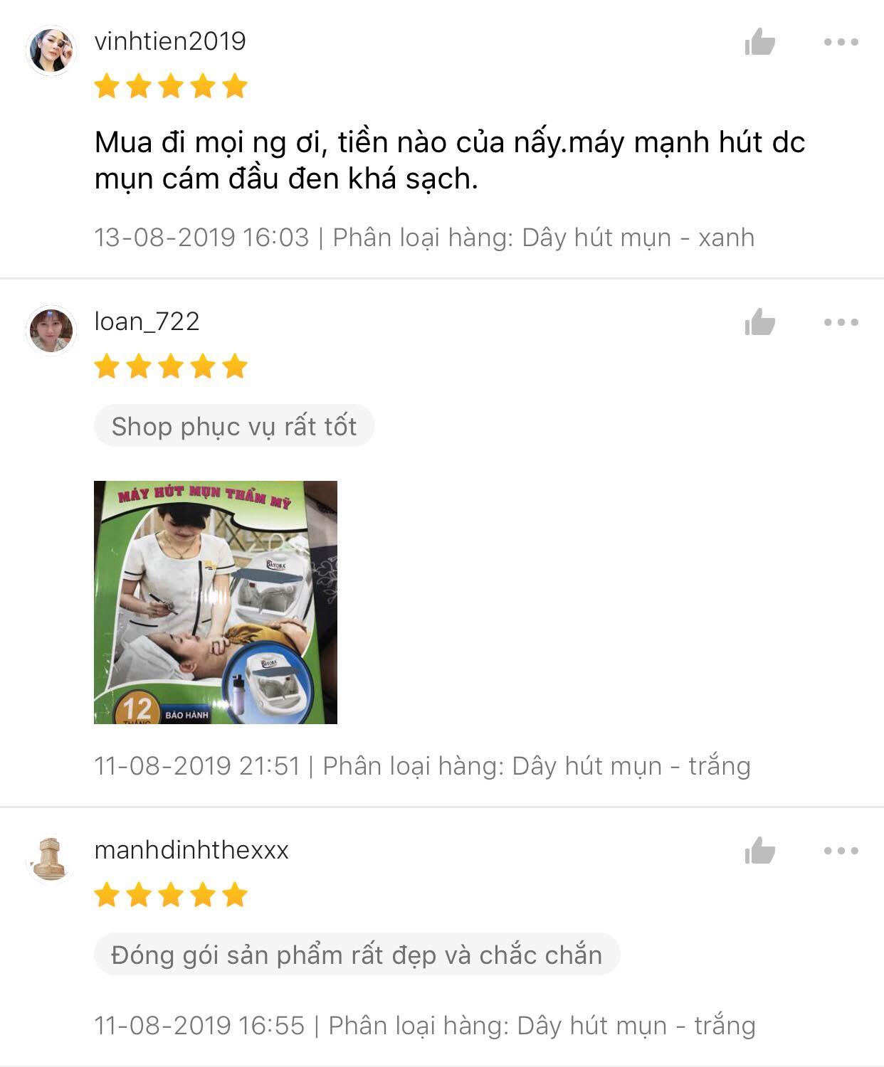Máy hút mụn chuyên dùng cho các spa, thẩm mỹ viện.
