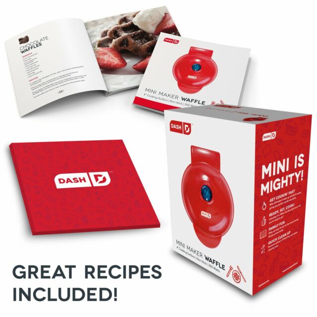 [HCM]Máy nướng bánh DASH màu đỏ