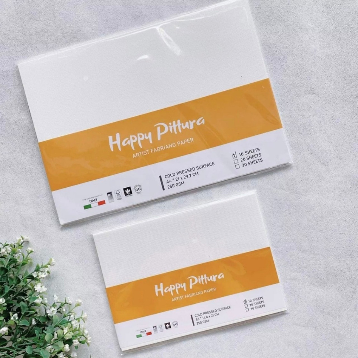 Giấy A4 vẽ 160gsm HAPPY (1 tờ)