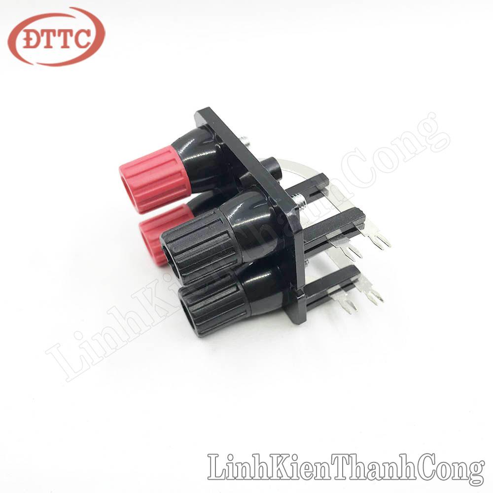 Cọc đấu dây loa 4p wp4-10a 2 hàng