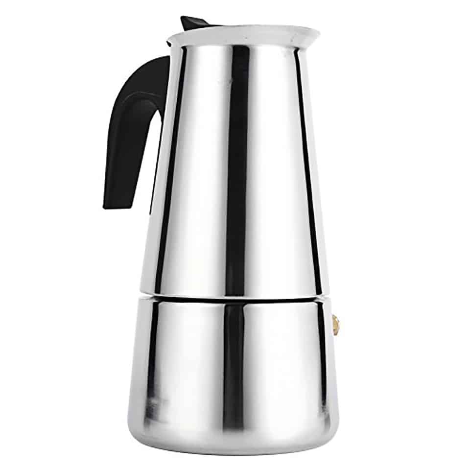 Ấm pha cà phê Moka Express Inox | 2 cup, 4 cup, 6 cup và 9 cup