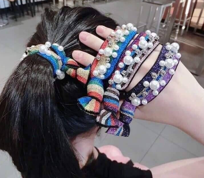 Vòng buộc tóc 7 màu