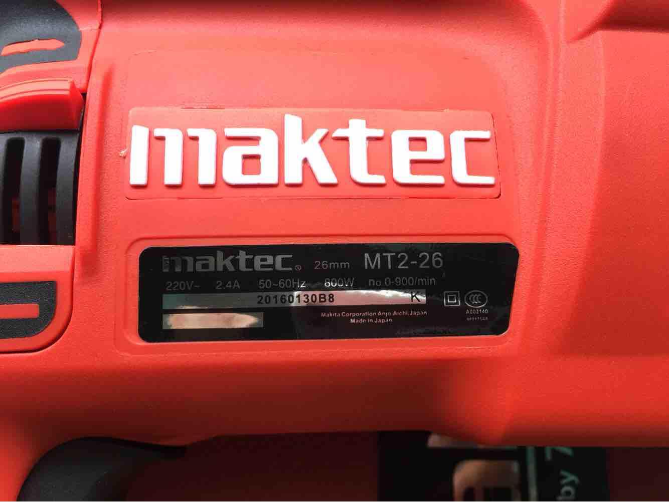 Khoan bê tông MT 2-26 Maktec