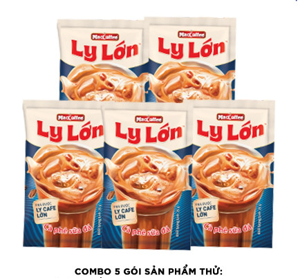 Cà phê sữa đá Maccoffee ly lớn