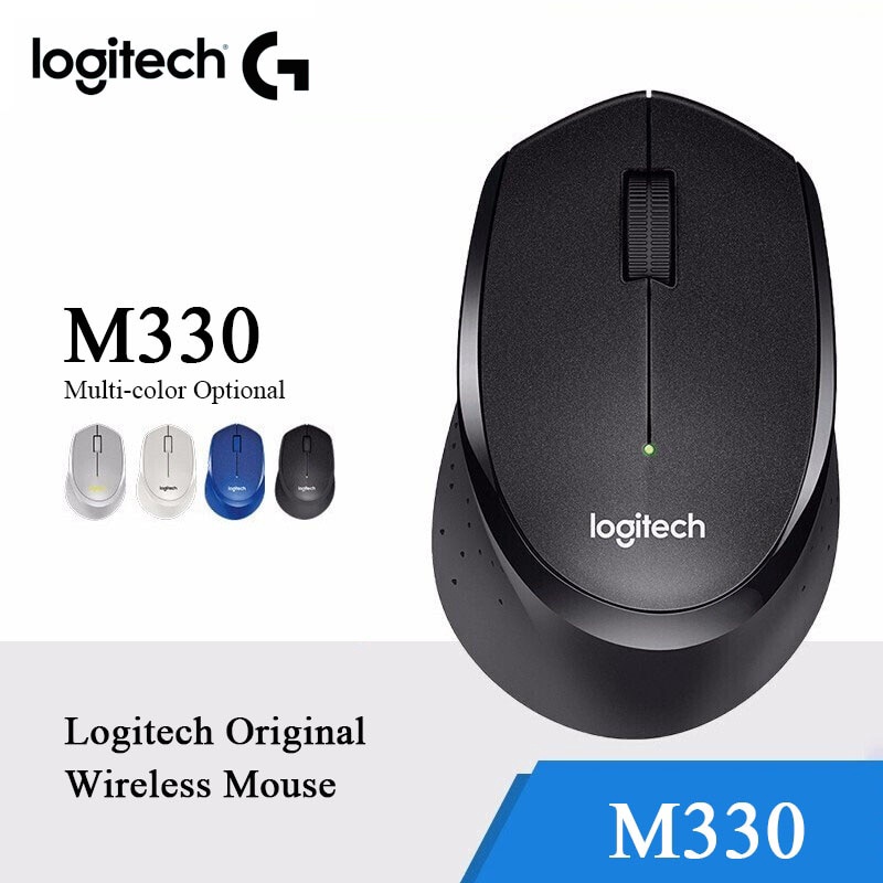 Chuột máy tính không dây Logitech M330 Silent Plus - Bảo hành 12 tháng