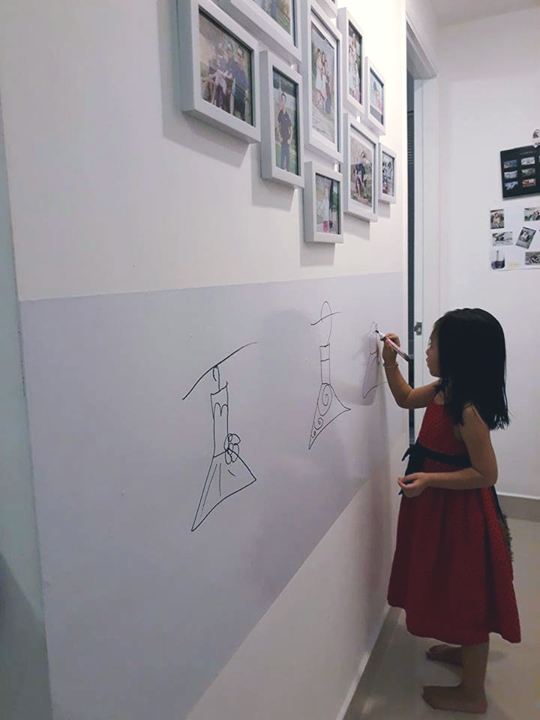 GIÁ SỐC Decal bảng dán tường Dài 1m2