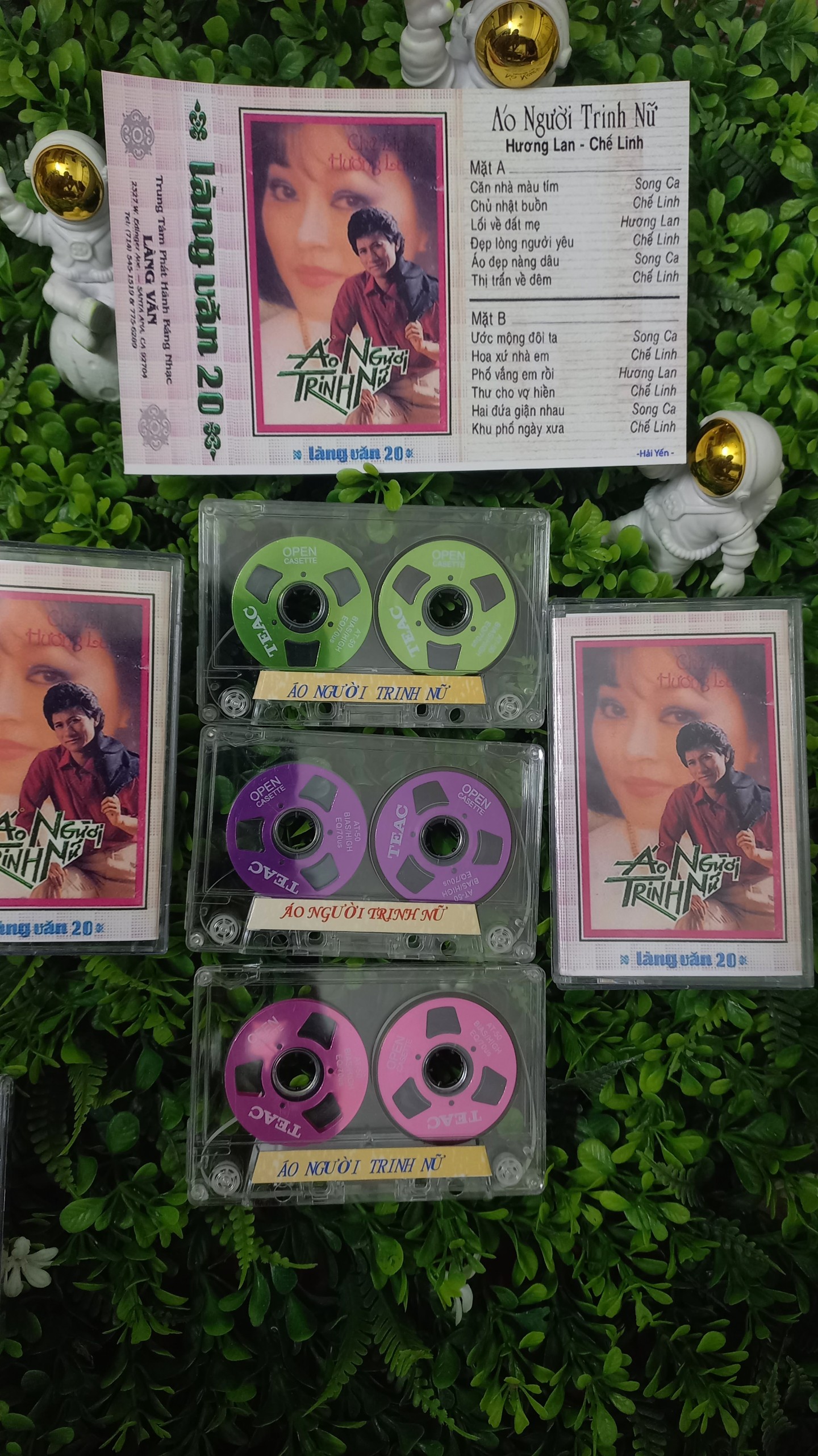 BĂNG CASSETTE CHẾ LINH KHAY NHÔM