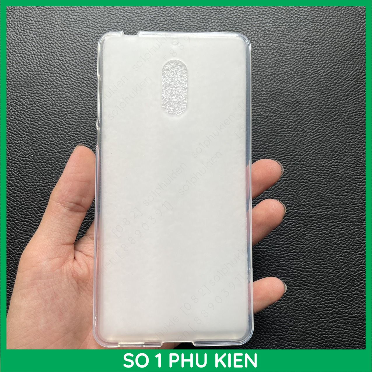 Ốp lưng Nokia 6 loại dẻo đen trơn TPU và dẻo trong nhám bền đẹp