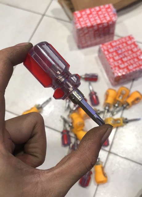 Tua vít 2 đầu ngắn