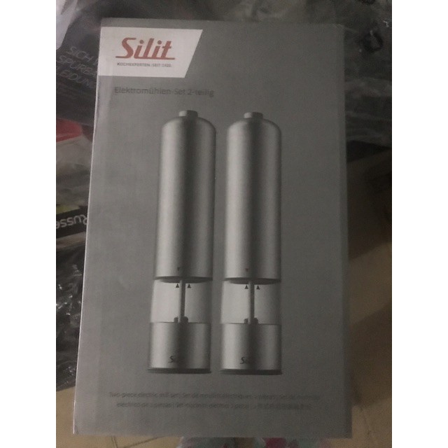 (HÀNG CHÍNH HÃNG)Set Cối xay tiêu muối Silit