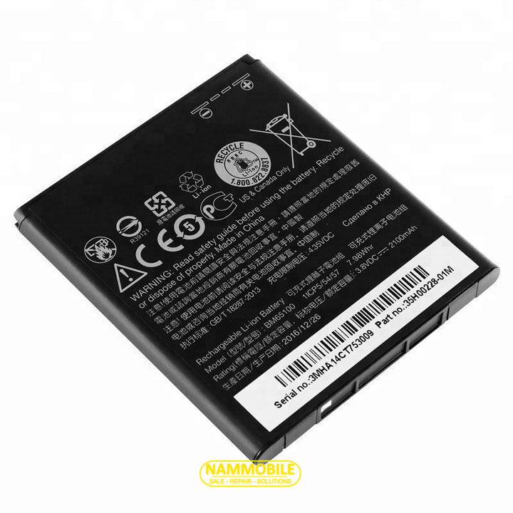 Freeship battery htc desire 320 501 510 601 603 609 700 709 bm65100 2100mah zin