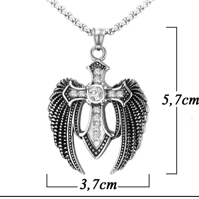 Mặt dây chuyền  chim  đại bàng to độc lạ