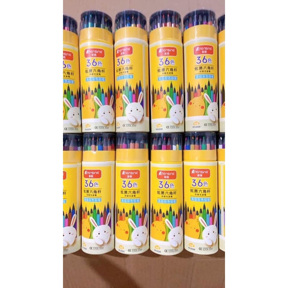 Hộp bút chì màu Pensing 36 cây
