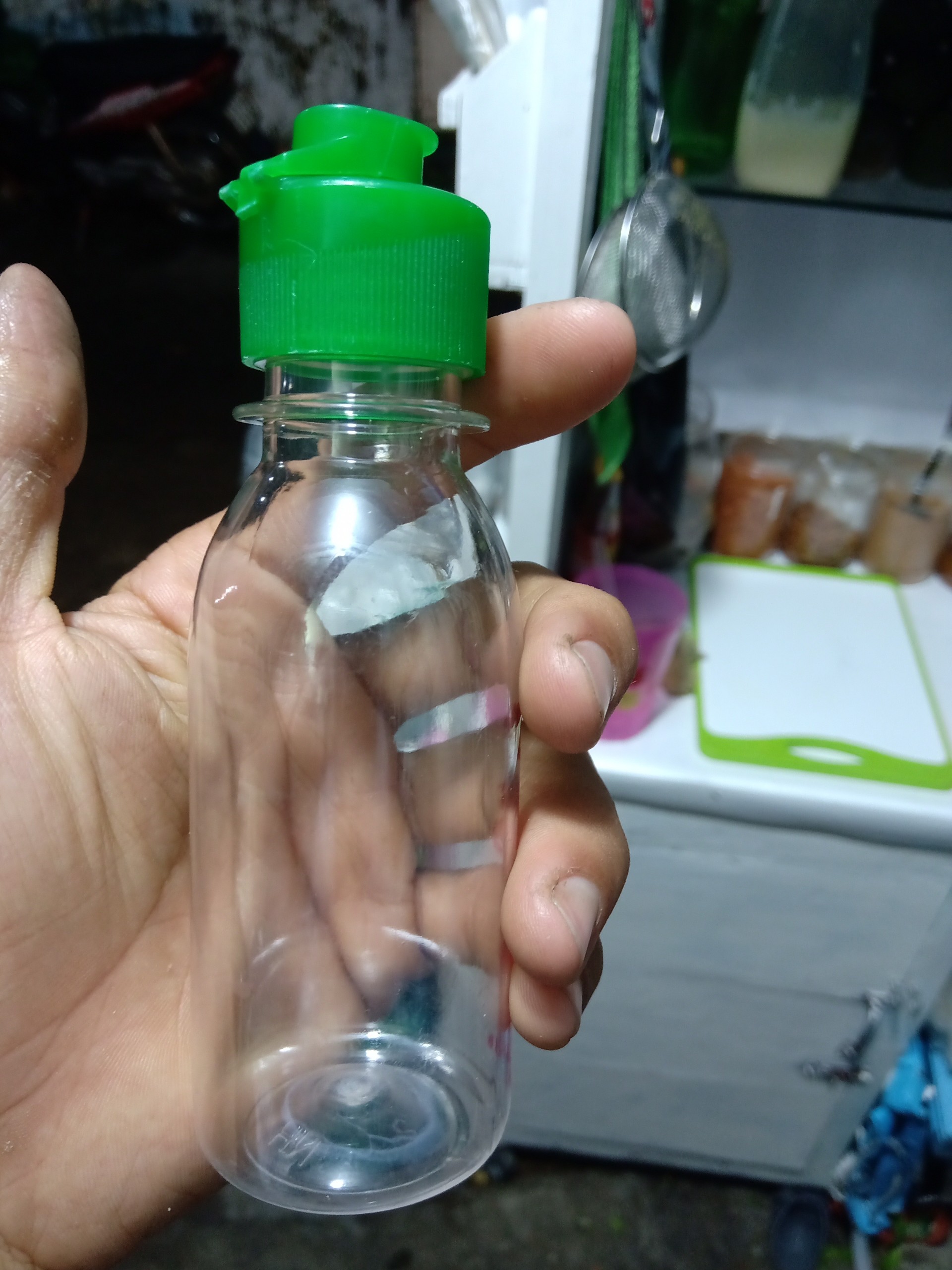 Chai nhựa pet 100ml - 3 chai.