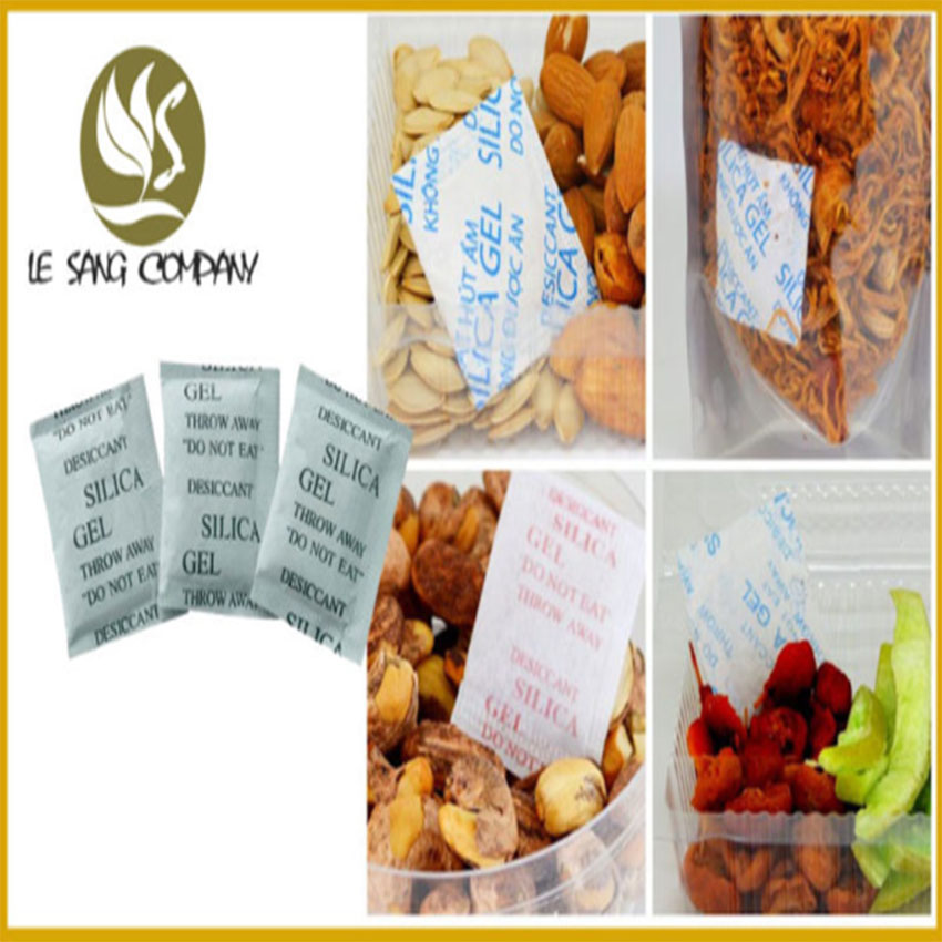 [HCM]1Kg Gói hút ẩm Silicagel loại 50gr (20 gói) - Bảo quản thực - dược phẩm, đồ công nghệ, quần áo - Chống ẩm mốc, chống gỉ sét, chống mùi....