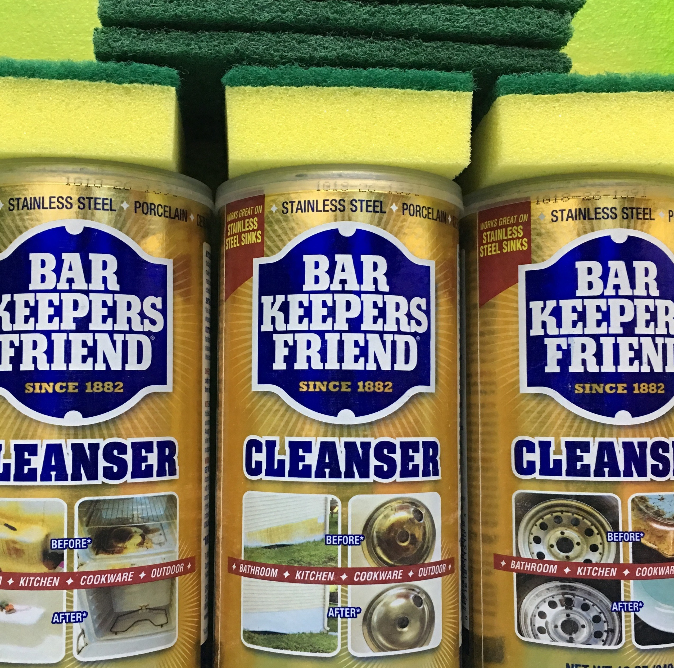 BỘT LÀM SẠCH ĐA NĂNG BAR KEEPERS FRIEND - 12 lon