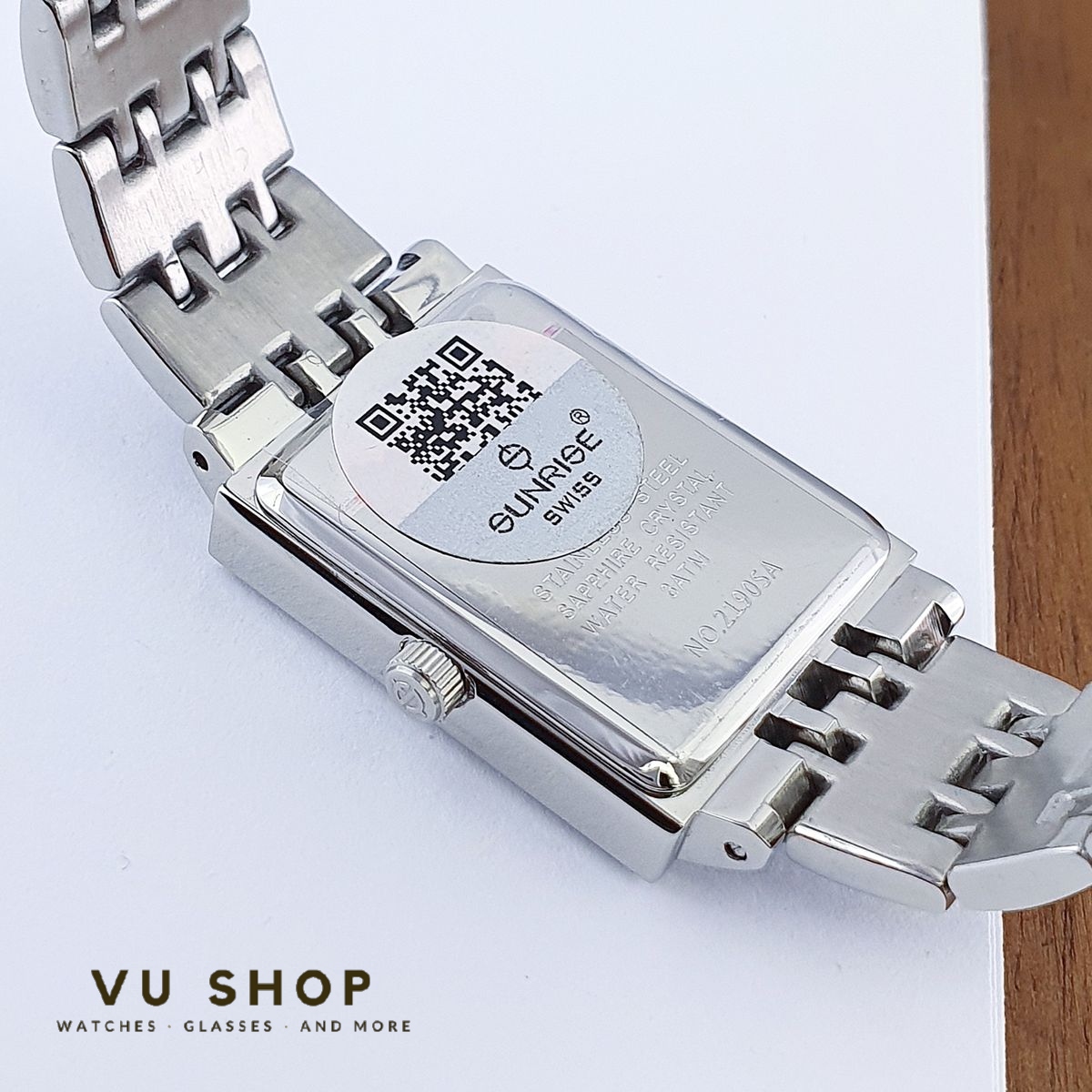 Đồng hồ nữ Sunrise 2190SA Kính Sapphire Chính hãng