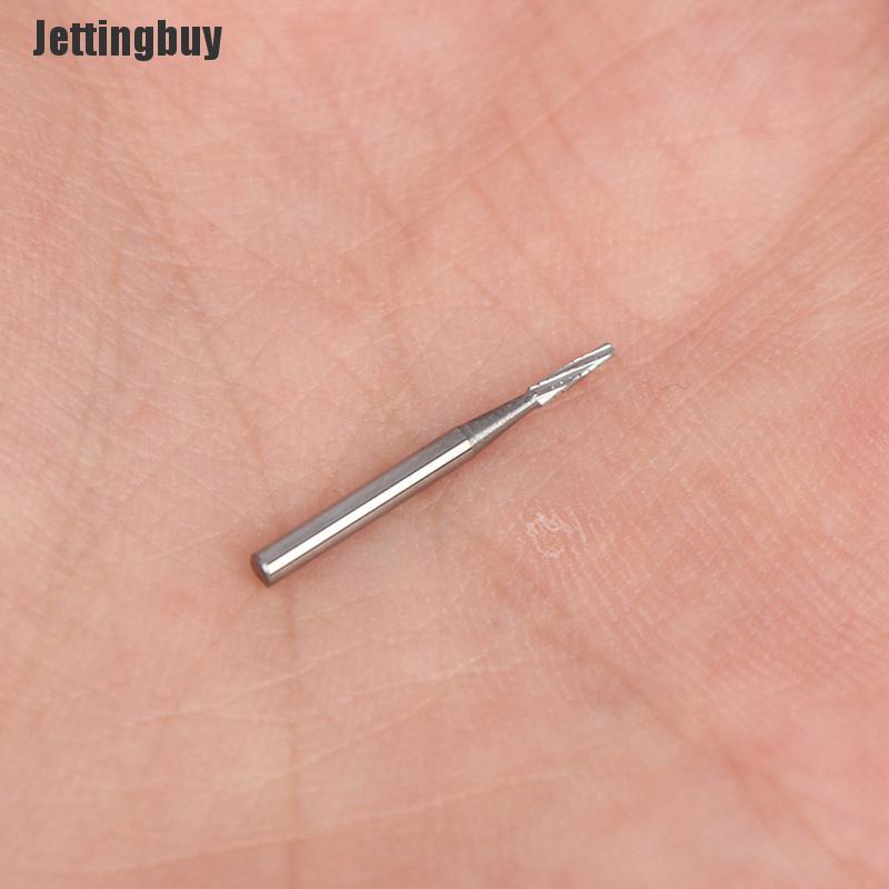 Jettingbuy Automobile Windshield Repair Tool 1mm DIY Car Glass Tapered Carbide Drill Bit