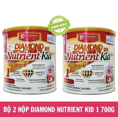 Bộ 2 Lon Sữa Diamond Nutrient Kid 1 700g