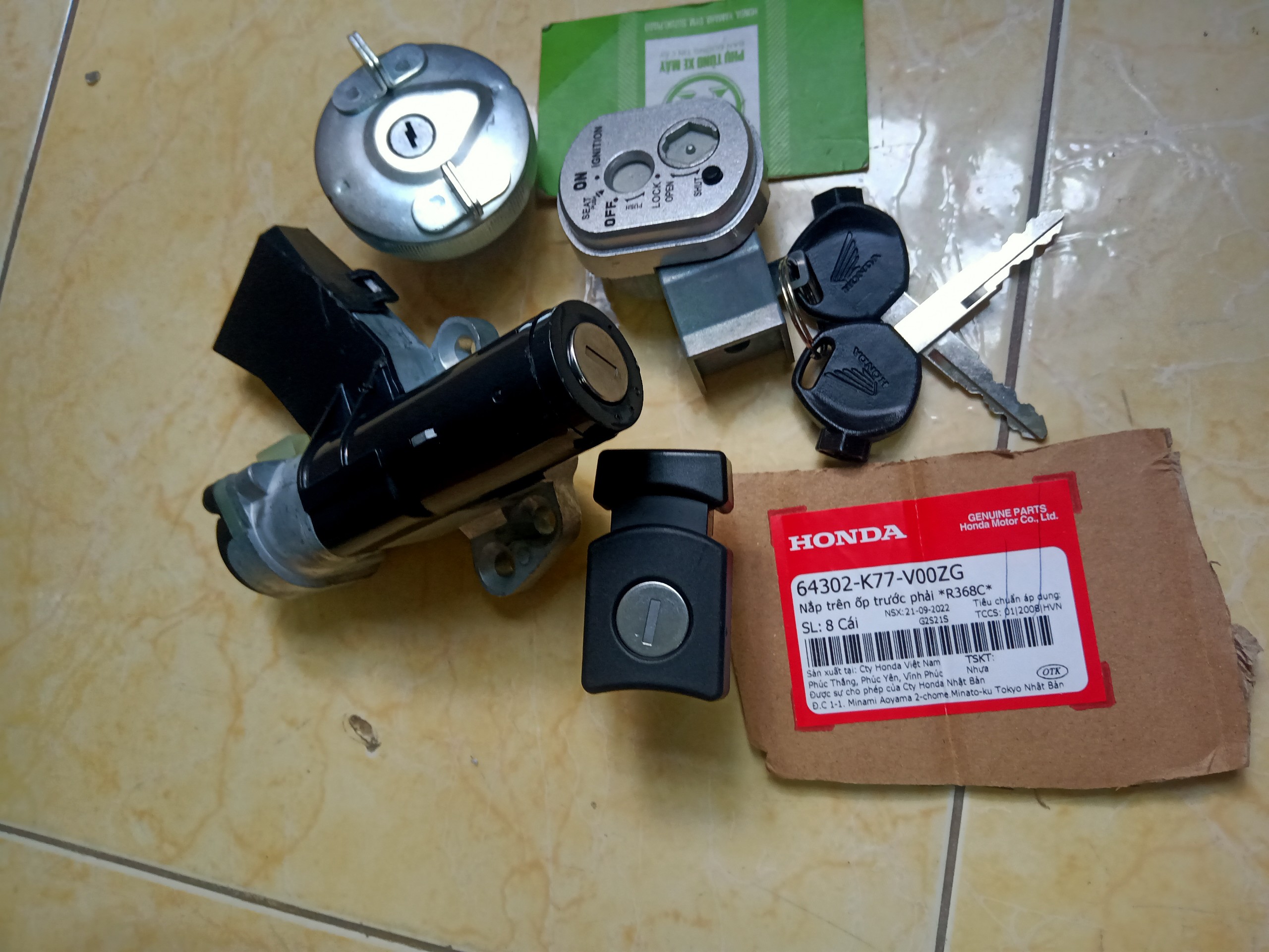 Bộ ổ khoá cho Lead 110 /Scr 110