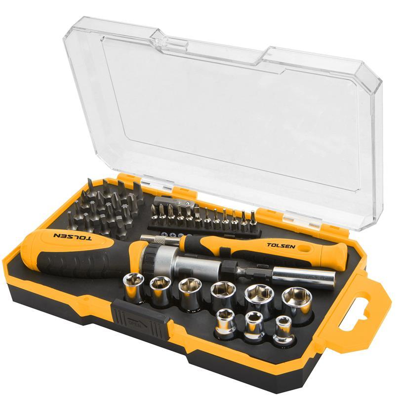 Bộ vít típ 42 món tolsen- 16pcs bits