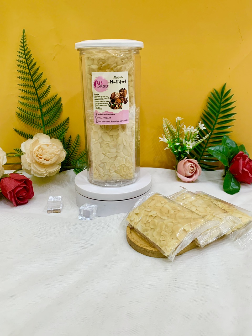 250G Bánh Ngói Hạnh Nhân MULTIFOOD