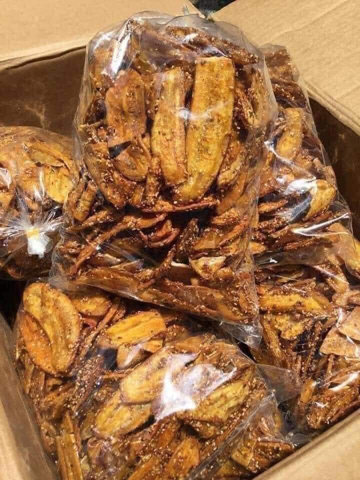 Chuối sấy mè gừng 500g