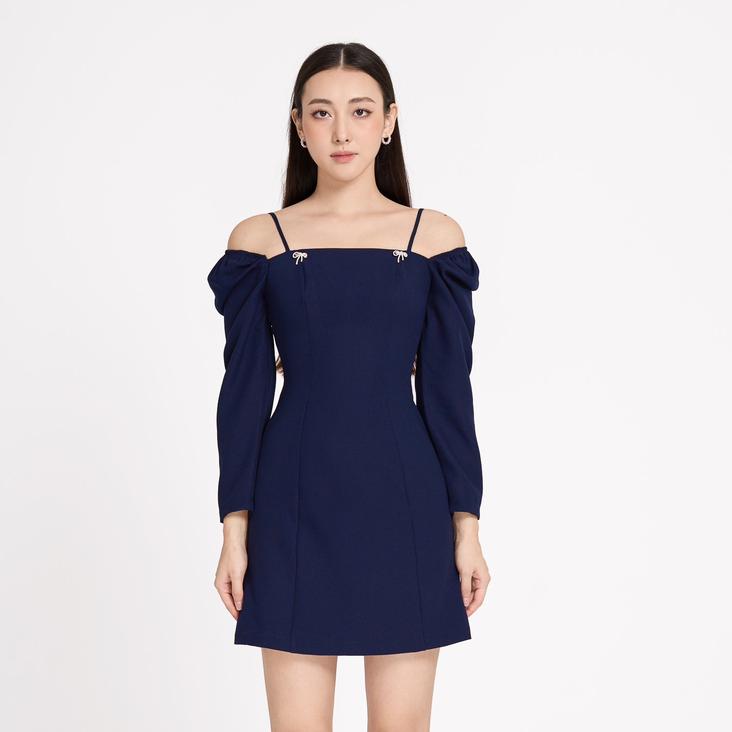 Đầm mini ôm bố thái Maybi
