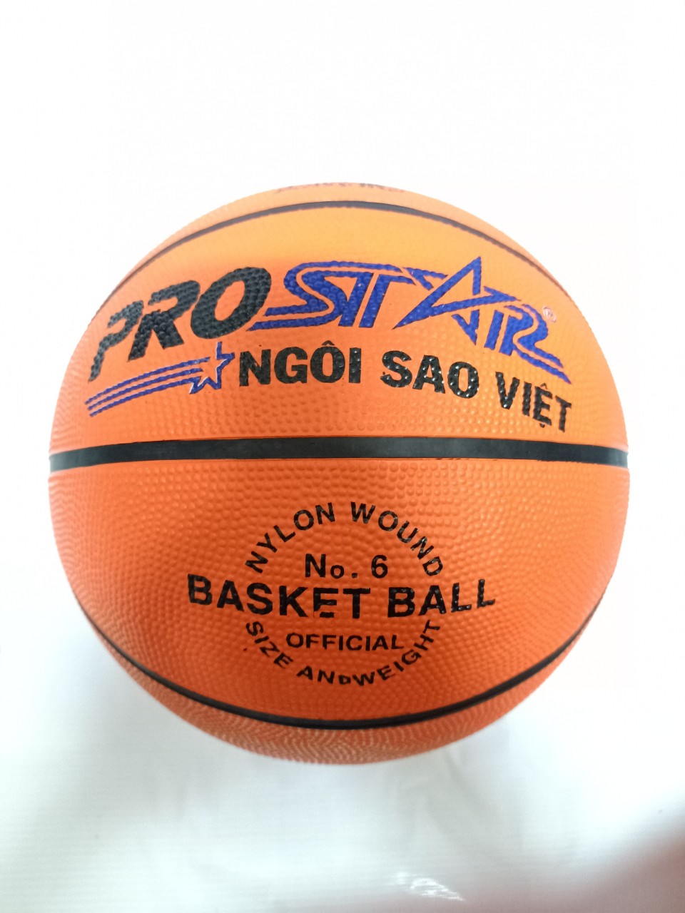 Bóng rổ Cao Su Prostar size 3,5,6,7(tặng kim + túi lưới)
