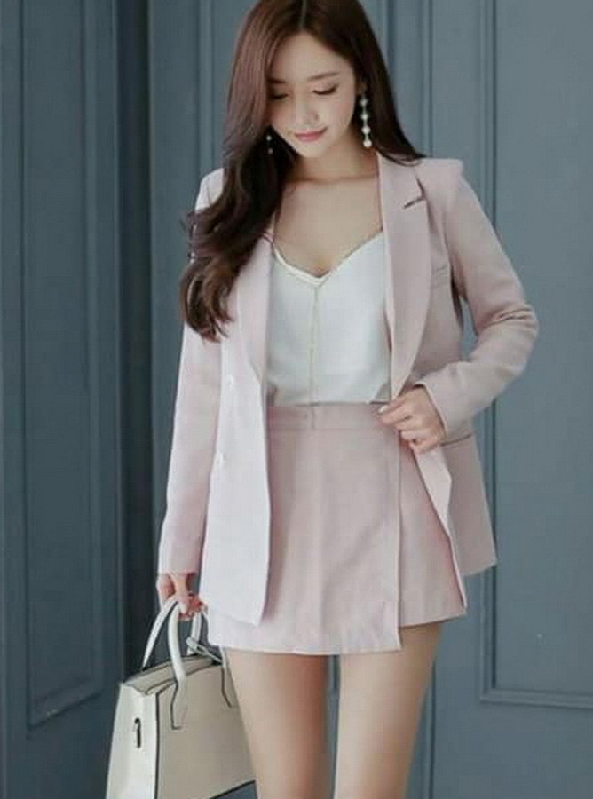 Rập Giấy DC014 - Blazer mix Short váy